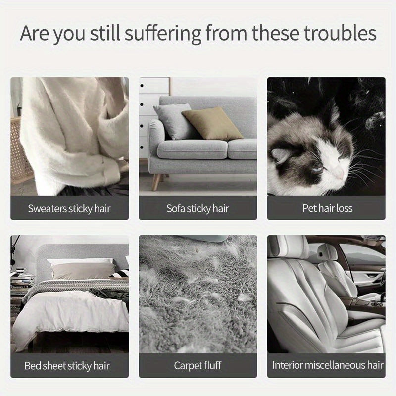 FURFREE - Manual Pet Hair Remover for Bedding and Upholstery