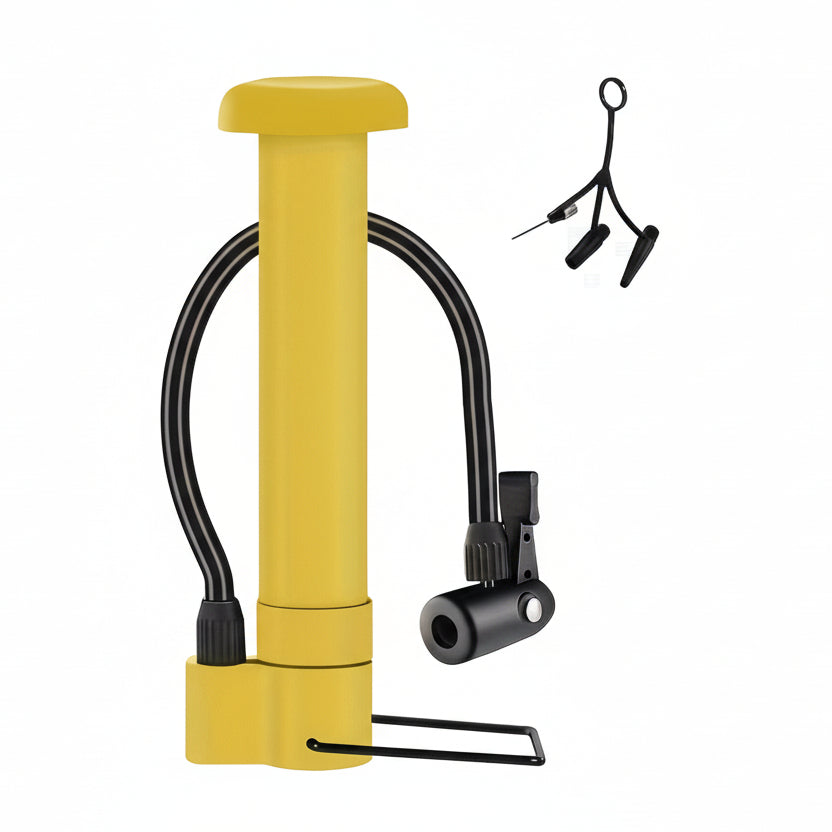 PUMPTECH - Compact 80PSI Hand Pump for Bikes, Scooters & Sports