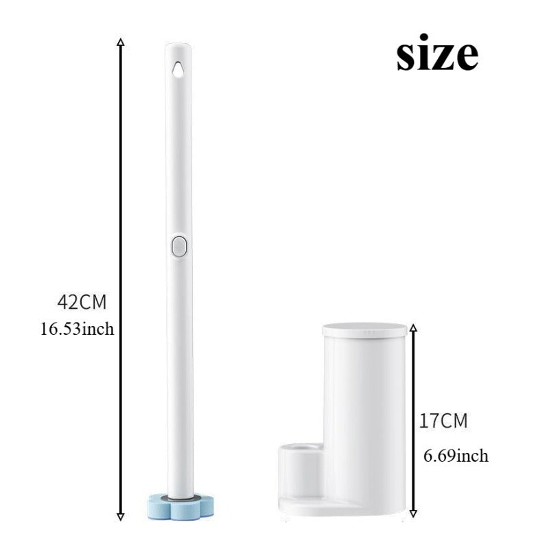 BATHGUARD - Durable Household Toilet Brush with Holder