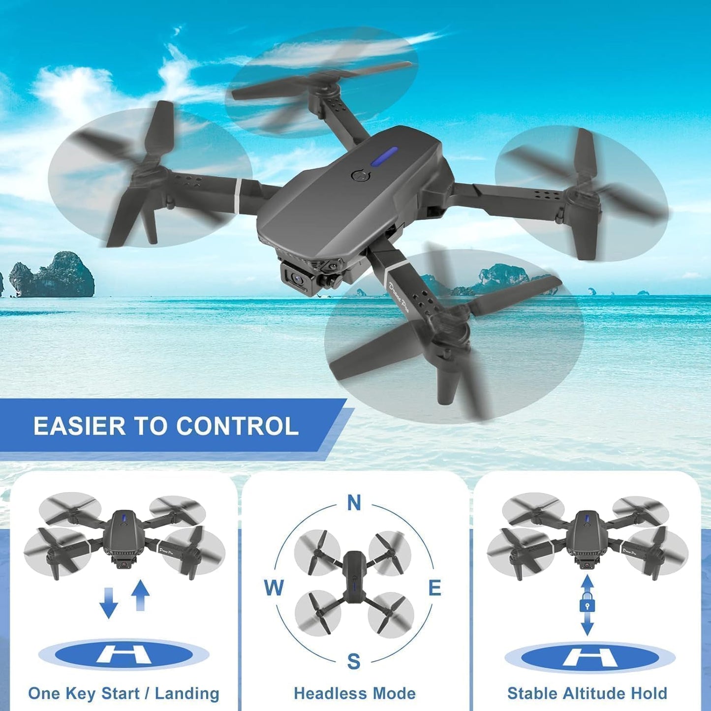 FLYNOVA – Foldable Drone for Smooth and Enjoyable Flying Experiences