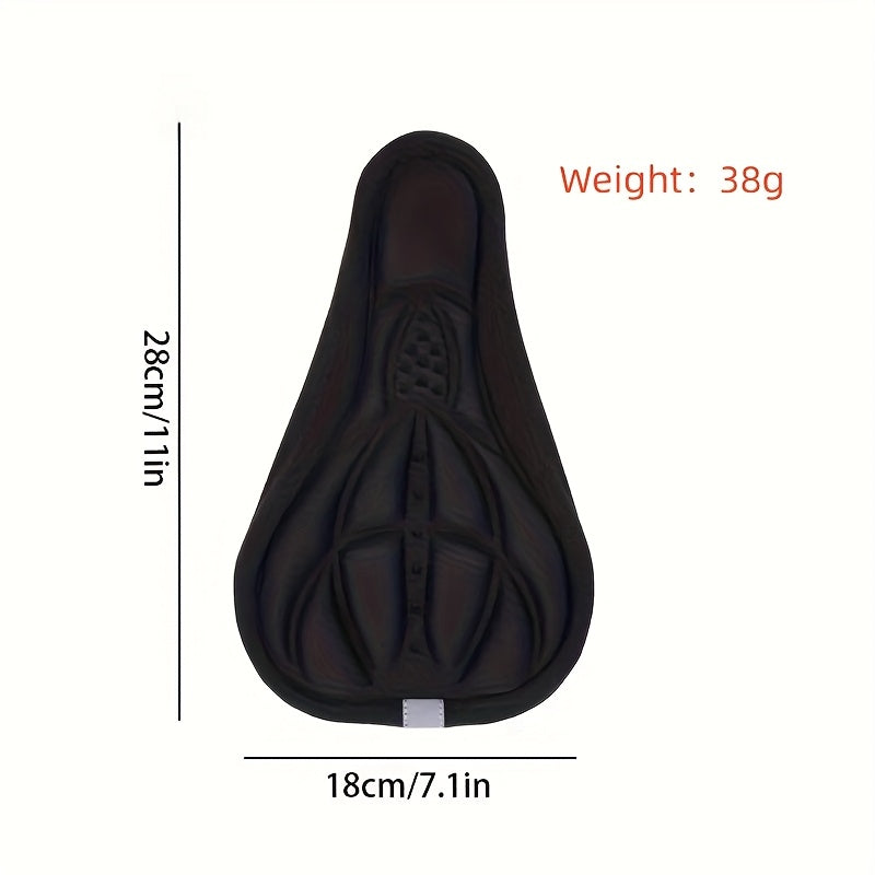 PEDALSOFT - Shock-Absorbing Breathable Bike Seat Cover for Men & Women