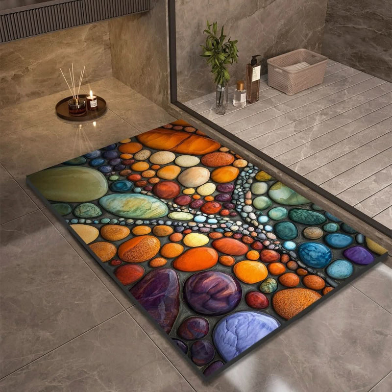 AQUASOFT BATH MAT – Diatomaceous Earth Bath Mat for Safety & Comfort 21