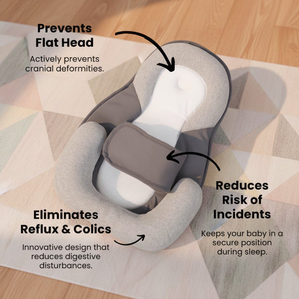 TINYREST – Infant Pillow – Soft Ergonomic Comfort for Babies