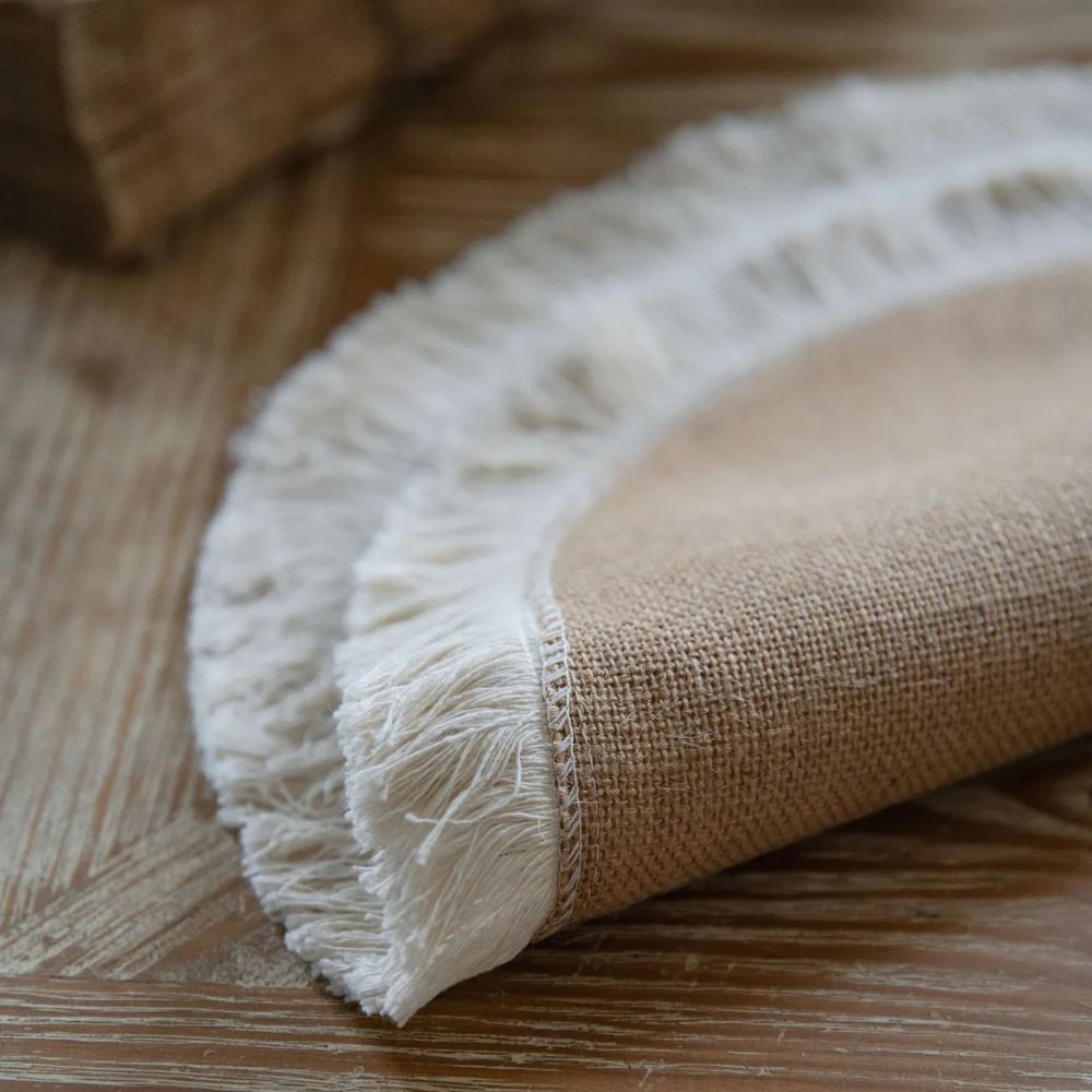 Burlap Charm - Rustic Burlap Table Runner for Elegant Dining and Events 9
