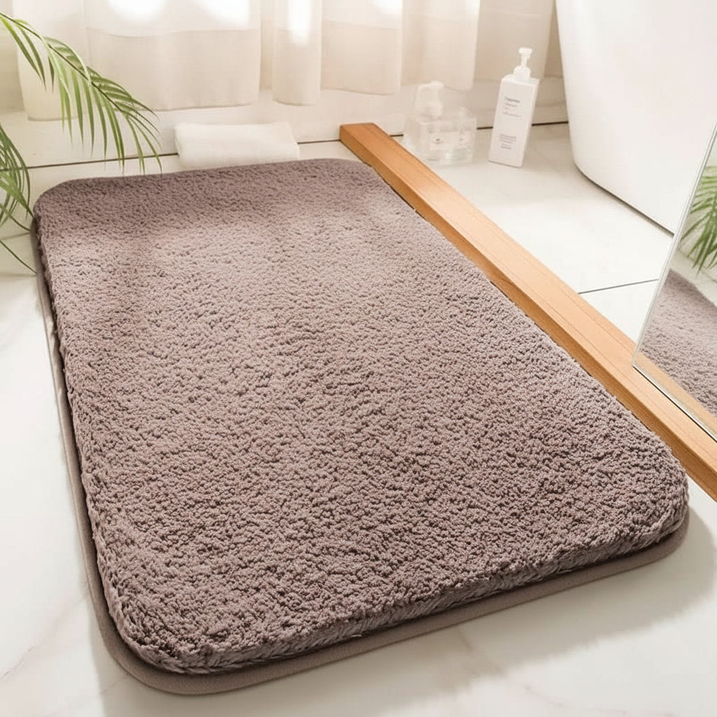 CLOUDLUXE Non-Slip Bath Mat - Super Soft Microfiber Bathroom Rug for Comfort 6
