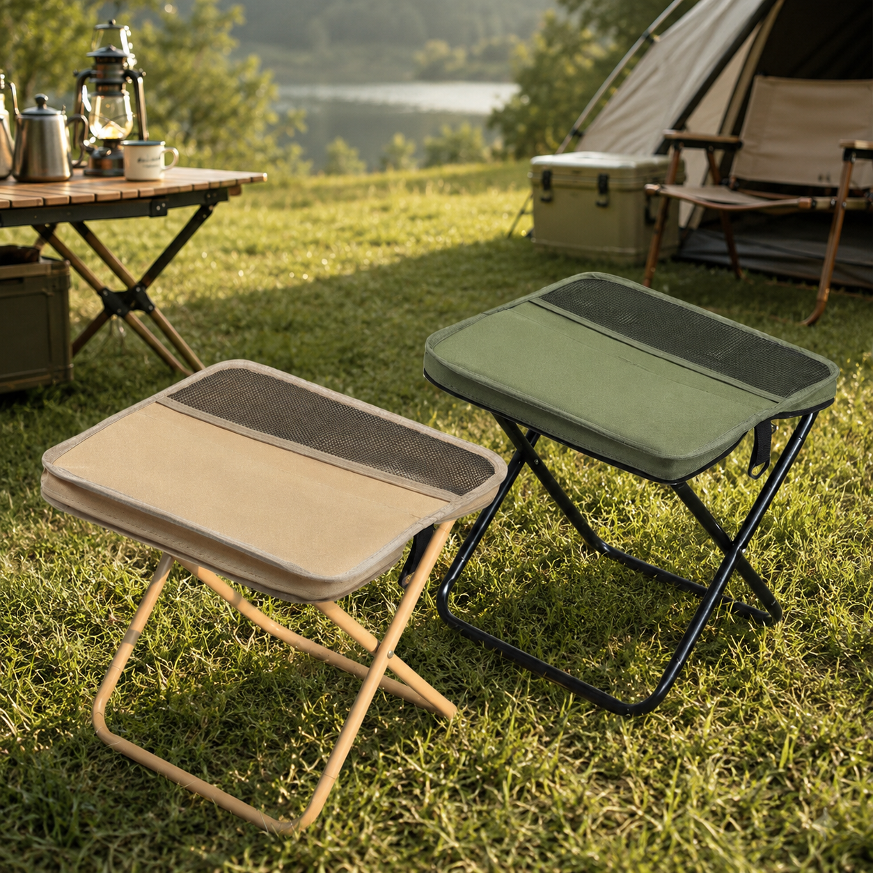 ADVENTURA – Folding Chair Backpack for Hands-Free Outdoor Comfort