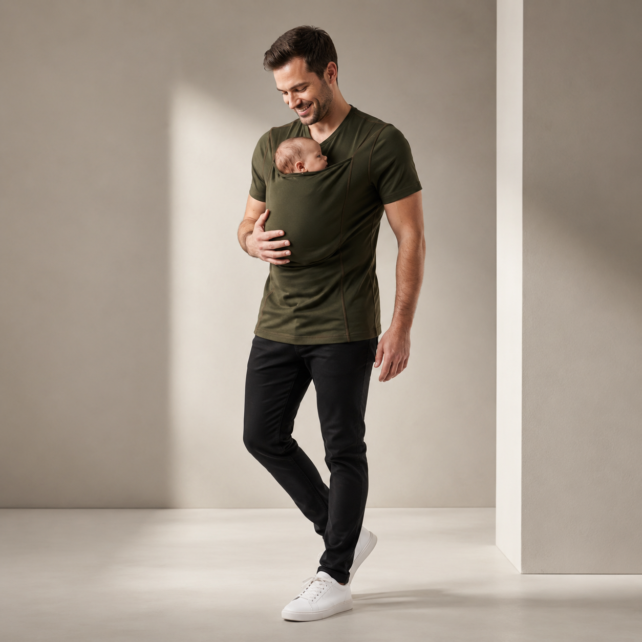BONDWEAR – Babywearing Shirt for Hands-Free Parenting