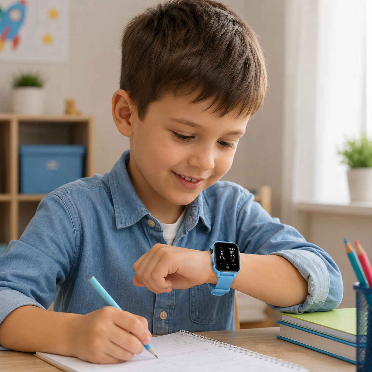 JUNIORVEX – Kids GPS Watch for Calls, Tracking and Activity Monitoring