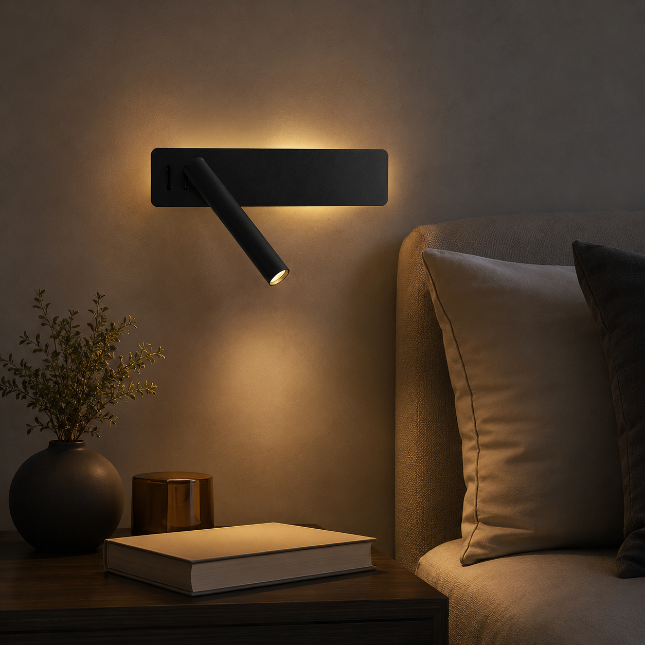TWIRLLITE – Rotatable LED Lamp for Flexible Bed Lighting