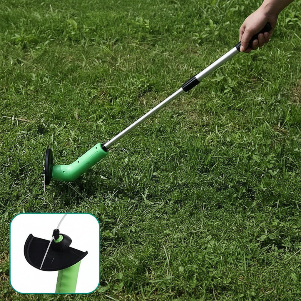 Cordless Mini Weed Trimmer - Lightweight, Efficient Grass Cutter with Adjustable Spacing 3
