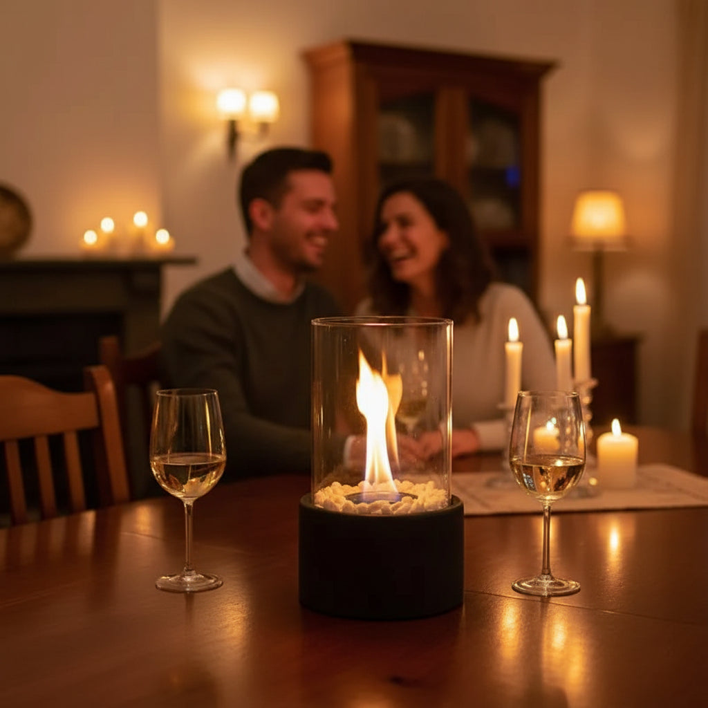 COZYBLAZE – Tischkamin – Rauchfreie Wärme mit modernem Design