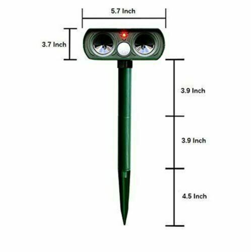 EcoGuard - Ultrasonic Deer Repellent & Cat Deterrent for Gardens 5