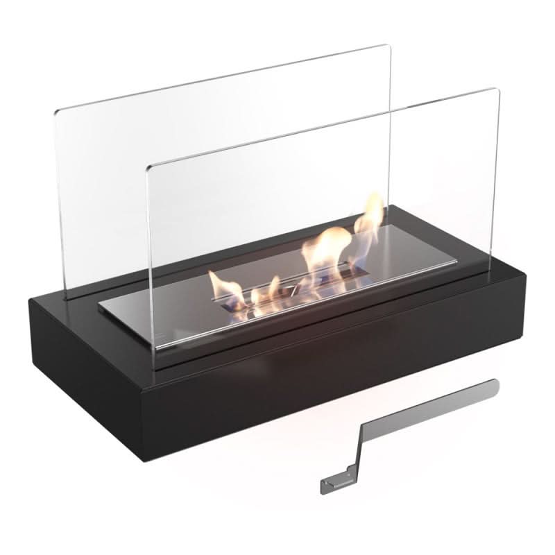 Lumaire Flame - Portable Tabletop Fireplace - Eco-Friendly Bioethanol Fire Table Top 8