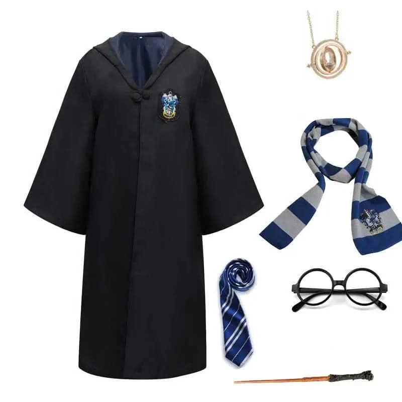 MAGICHOUSE – Hogwarts Wizarding Student Costume with Robe, Wand & Accessories For Children & Adults 8