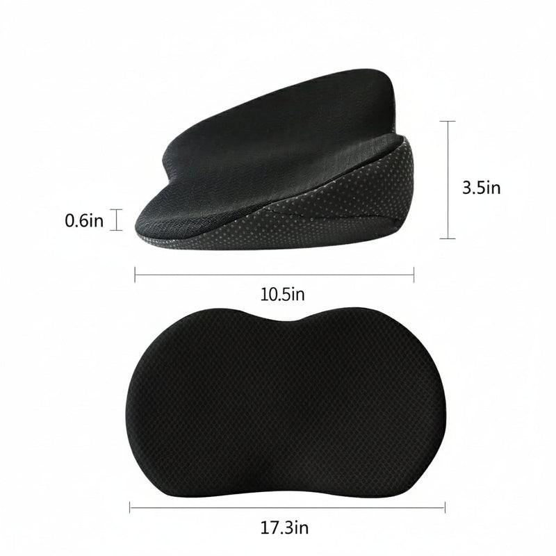 COMFORTIVA – Memory Foam Seat Cushion for Posture Support