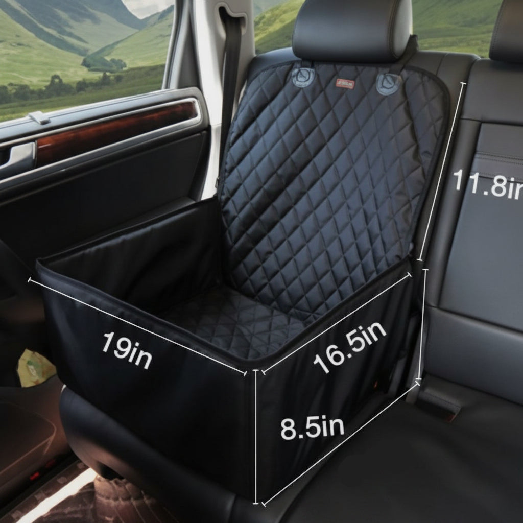 FURTRAVEL - Heavy-Duty Car Dog Seat Protector for Pets