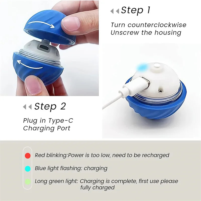 JUMPPLAY BALL – Smart Interactive Pet Toy for Dogs & Cats