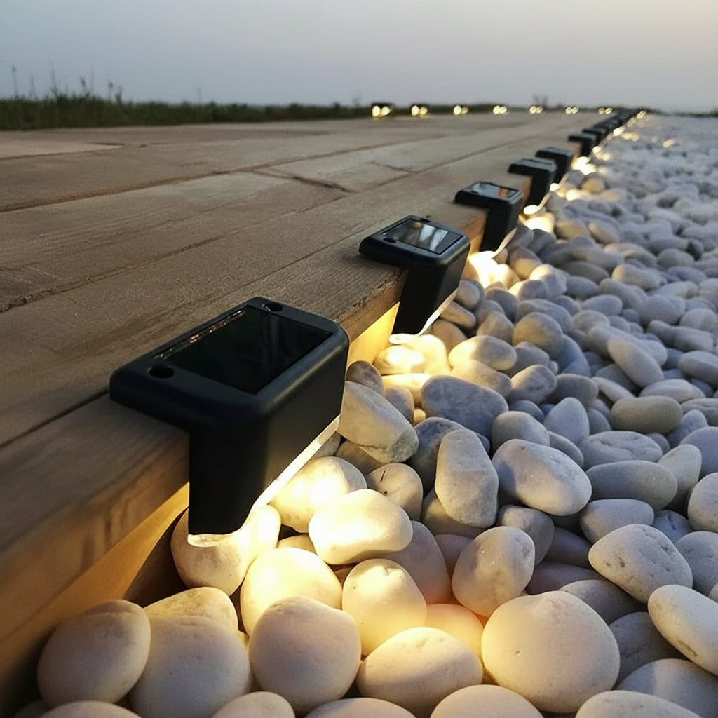 SunStep Solar Garden Lights - Weatherproof Outdoor Landscape Lighting, Easy Installation, Automatic Dusk-to-Dawn Illumination 7