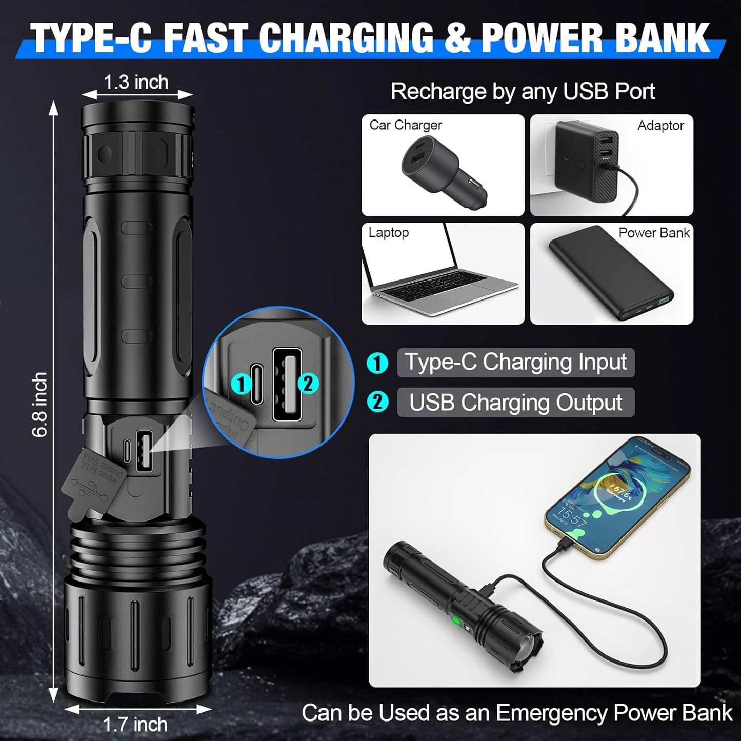 The brightest flashlight in the world 5