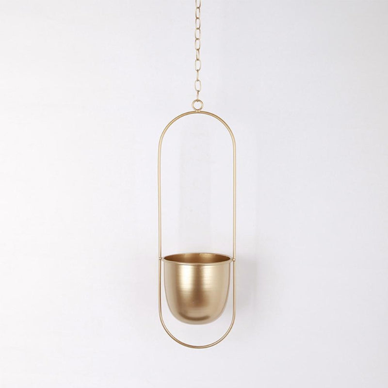 VERTILINE – Minimalist wall plant hanger with adjustable chain for a sleek, clear interior 13