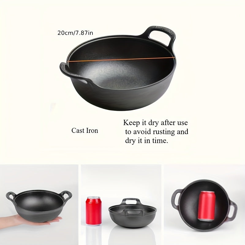 MINIFORGE – Compact Cast Iron Skillet for Even Heat & Outdoor Cooking