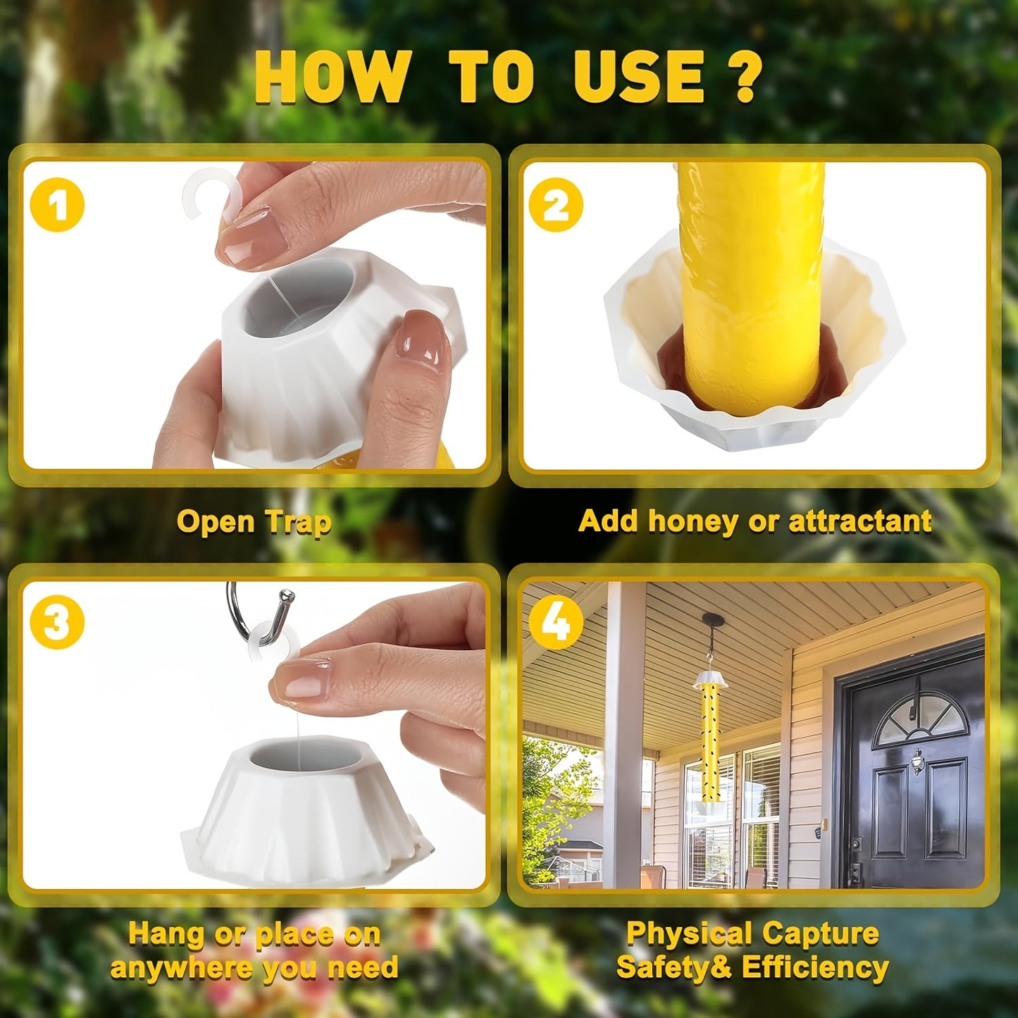 TRAPSTICK – Super Sticky Hanging Insect Trap