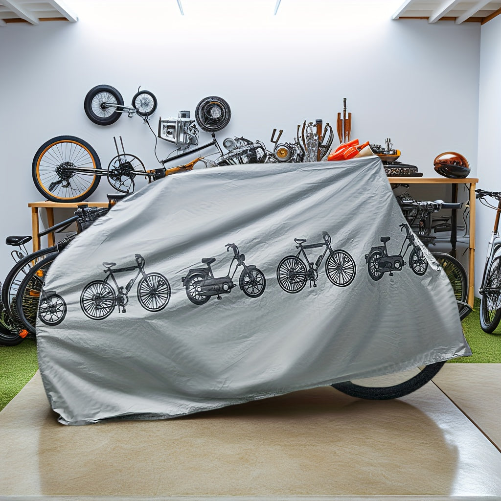 CYCLONIC - Heavy-Duty EVA All-Weather Bicycle Cover for Electric Bikes