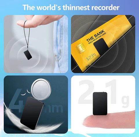 TALKBYTE – Pocket Voice Recorder with Voice Activation & 32 GB Storage