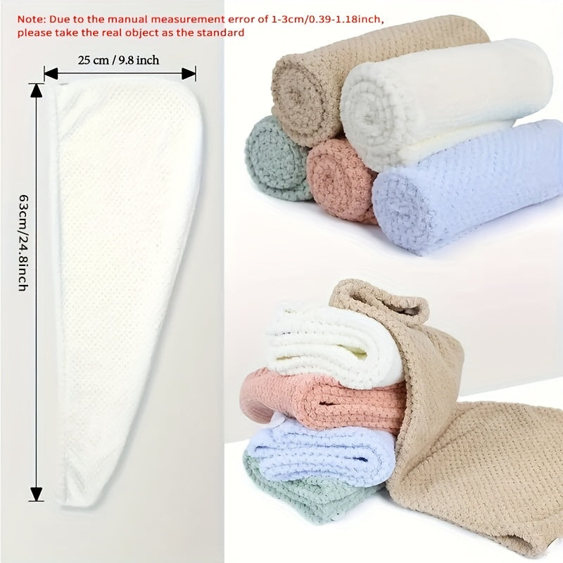 SILKDRY - 300Gsm Soft Hair Towel Quick-Dry Bathroom Accessory