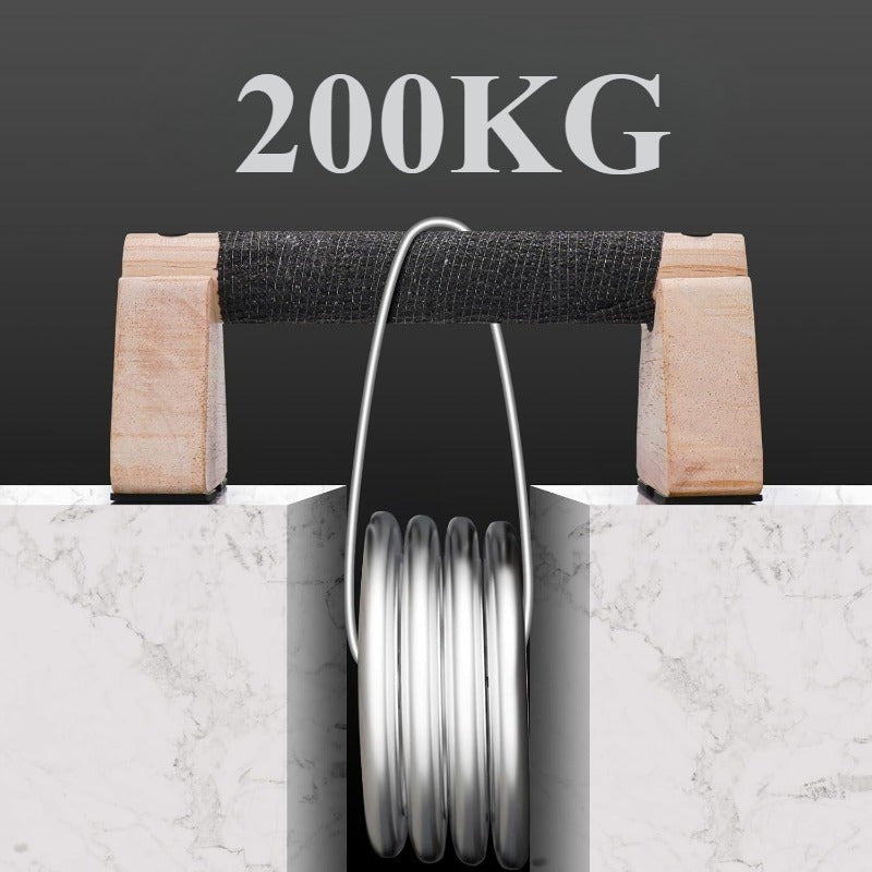 PARELLA BARS – Drewniane równoległe poręcze do pompek do stabilnego treningu siłowego w domu