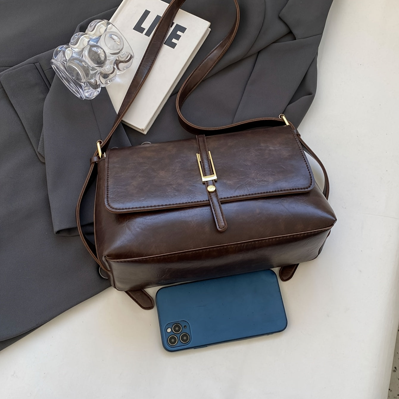 NOVA - Stylish Casual Flap Bag for University & Party