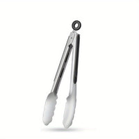 LOCKTONG – Stainless Steel Kitchen Tongs with Silicone Grip & Locking Feature