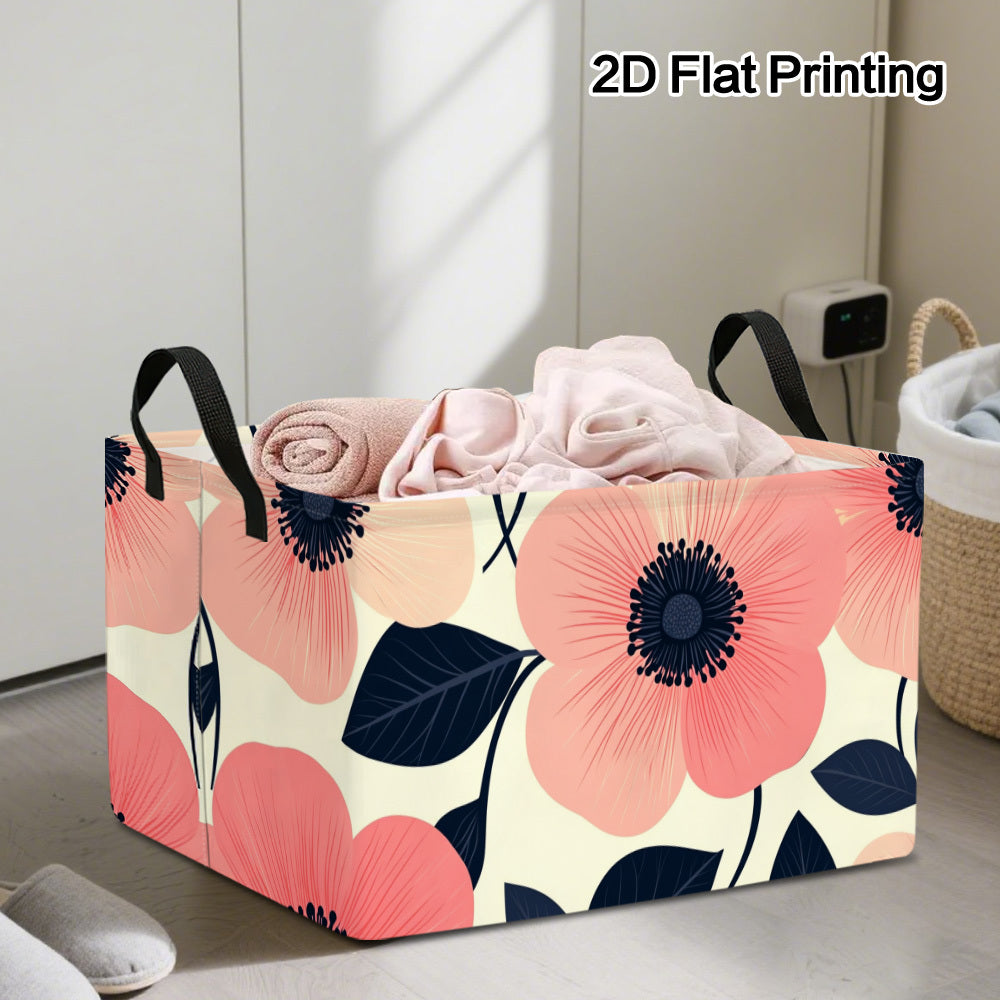 FLORABIN – Large Floral Storage Basket for Modern Organization