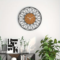 METALWOOD HOLLOW – Hollow Metal Wall Clock