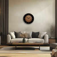 TIMBERMUSE CLOCK – Elegant Silent Wooden Wall Clock