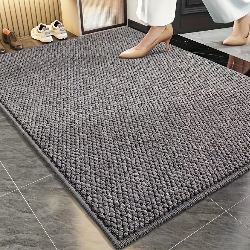 LUMEDWELL - Decorative Pineapple Entry Rug with Textured Surface and Anti-Slip Design