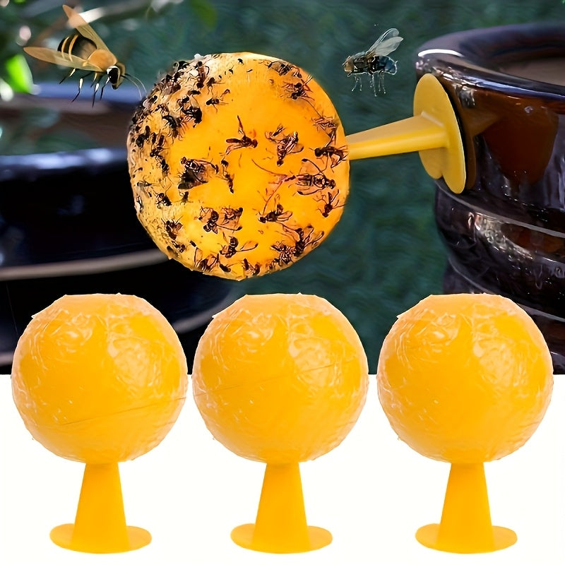 FLYORB – Sticky Fruit Fly Trap Balls Set