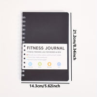 FITTRACK JOURNAL – Undated Fitness Planner & Meal Tracker for Daily Organization