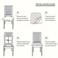 JACQURENEW – Stretch Fit Covers for Instant Chair Upgrade