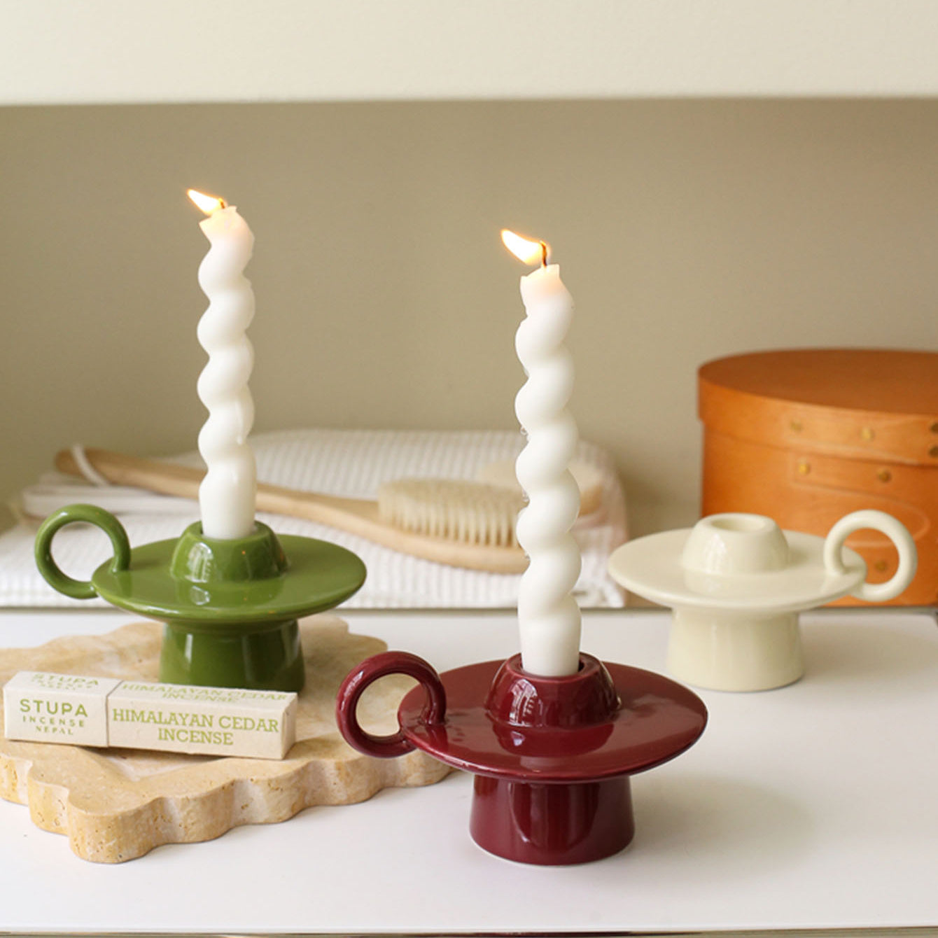 ORBITA CERAM – Vintage UFO Candle Stand