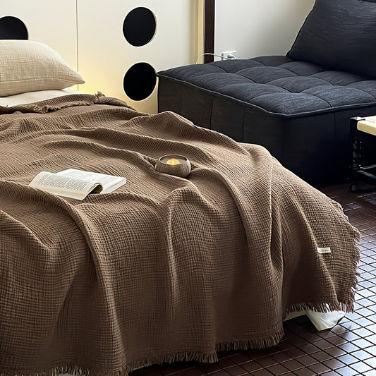 BOHOBREEZE – Soft Muslin Cotton Cooling Quilt