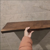 BOHORAFT SHELF – Handcrafted Floating Wood Accent