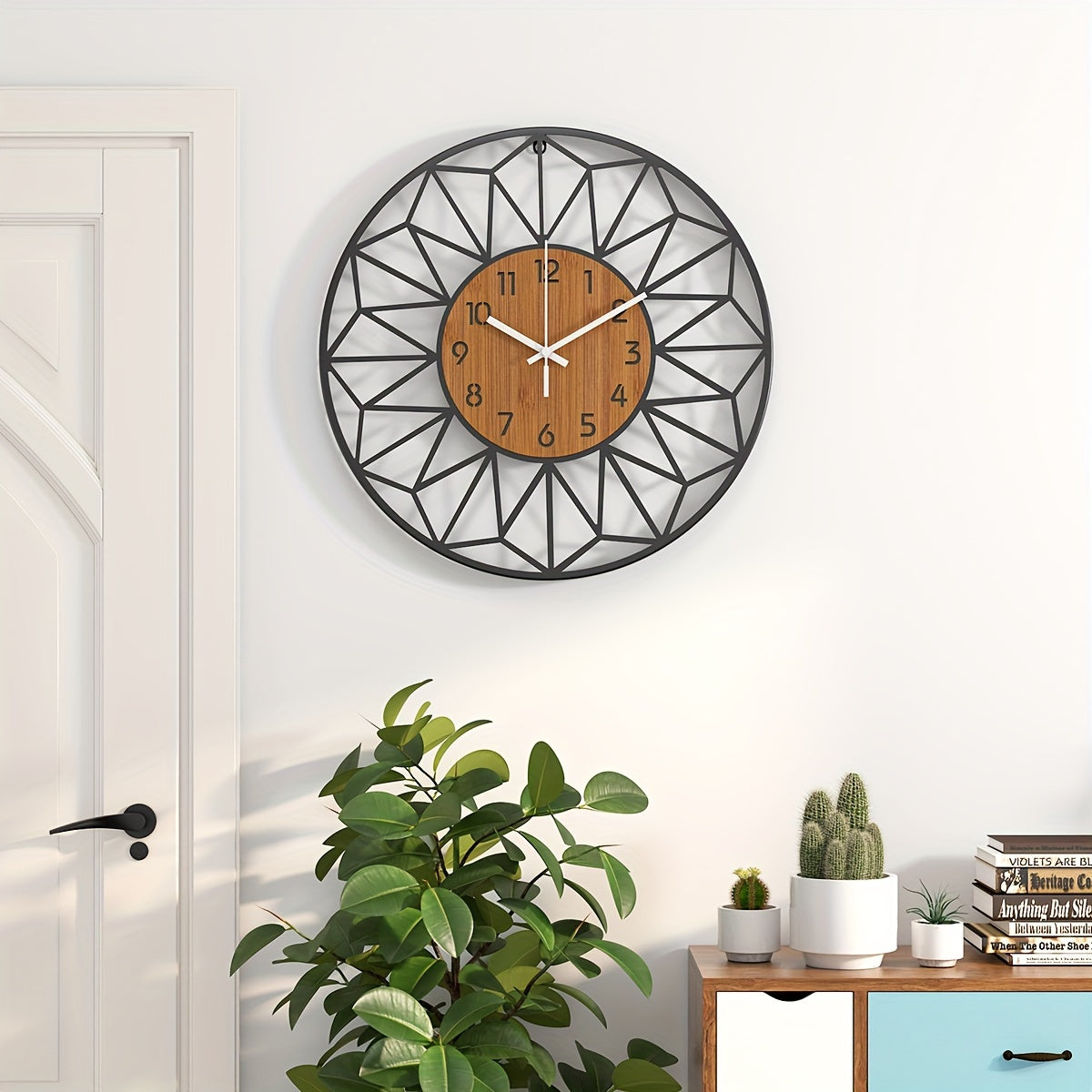 METALWOOD HOLLOW – Hollow Metal Wall Clock