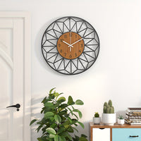 METALWOOD HOLLOW – Hollow Metal Wall Clock