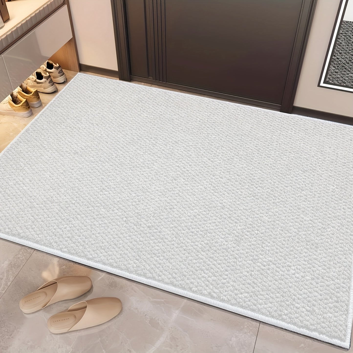 LUMEDWELL - Decorative Pineapple Entry Rug with Textured Surface and Anti-Slip Design