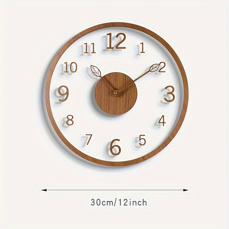 LEAFORA FLOAT – Minimalist Floating Wall Clock