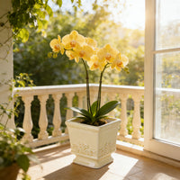 CERABOX – Vintage Ceramic Planter for Elegant Indoor Plant Display
