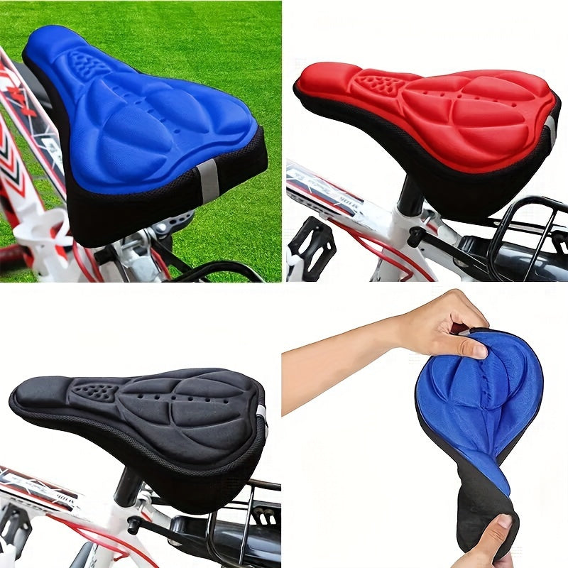 PEDALSOFT - Shock-Absorbing Breathable Bike Seat Cover for Men & Women