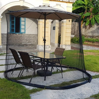 NETPARASOL – Outdoor Umbrella Mosquito Net Tent