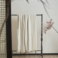 SOFTCLOUD – 4-Layer Cotton Crepe Blanket for Breathable Everyday Comfort
